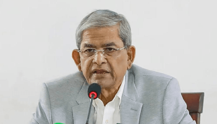 আমরা হ্যাঁ ভোট দেওয়ার সিদ্ধান্ত নিয়েছি: মির্জা ফখরুল