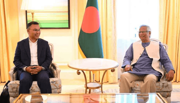 Thumbnail for প্রধান উপদেষ্টার সাথে আজ বৈঠকে বসছেন তারেক রহমান