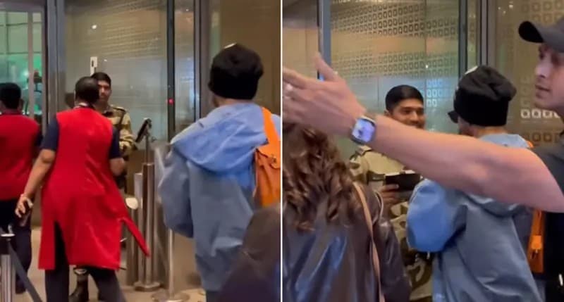 Thumbnail for বিমানবন্দরে নিরাপত্তারক্ষীর কড়া নির্দেশ, শাহরুখের ব্যবহারে মুগ্ধ নেটদুনিয়া