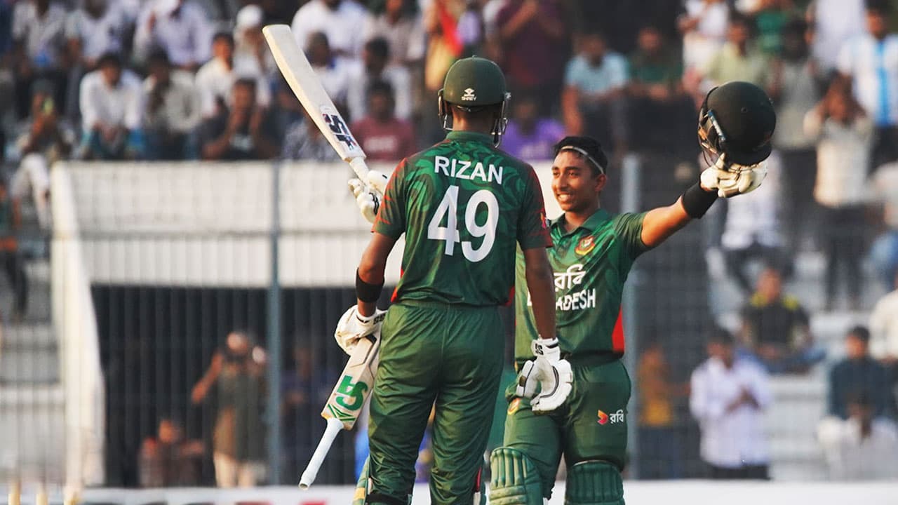 Thumbnail for কালামের সেঞ্চুরিতে দারুণ জয় বাংলাদেশের