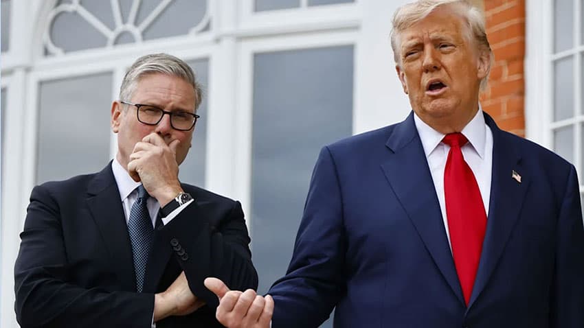 গ্রিনল্যান্ডের পর এবার ব্রিটেনের দ্বীপপুঞ্জ চান ট্রাম্প