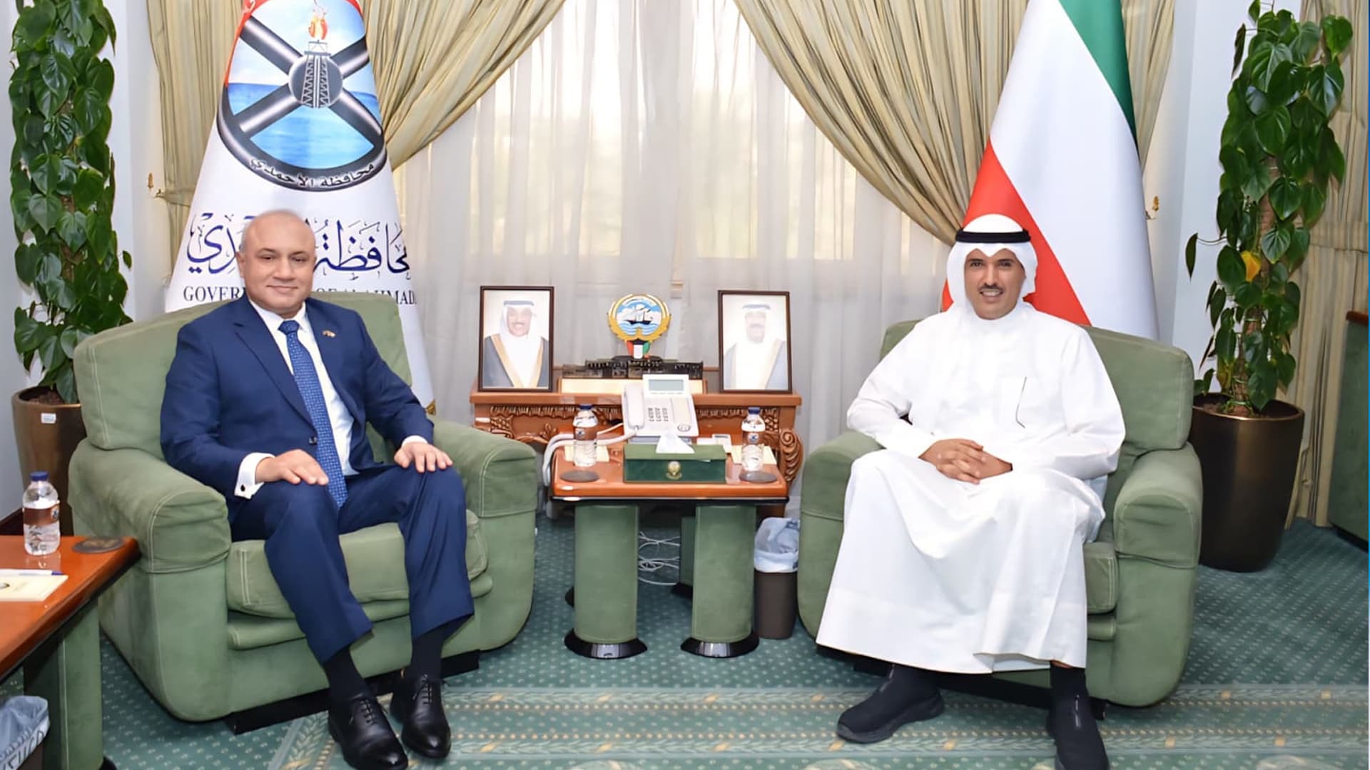 Thumbnail for কুয়েতের আল আহমাদীর গভর্নরের সাথে বাংলাদেশের রাষ্ট্রদূতের সৌজন্য সাক্ষাৎ