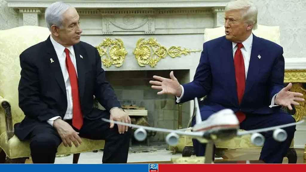 Thumbnail for নোবেল না পেলেও ট্রাম্পকে সর্বোচ্চ বেসামরিক সম্মাননা দিচ্ছে ইসরায়েল